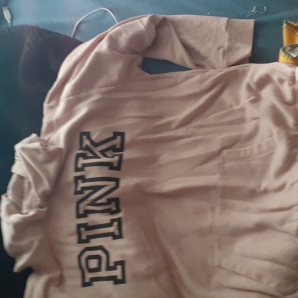 Pink hoodie size XL